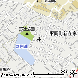 兵庫県加古川市平岡町新在家1958-95周辺の地図
