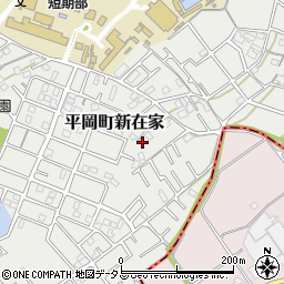 兵庫県加古川市平岡町新在家2049-10周辺の地図