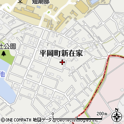 兵庫県加古川市平岡町新在家2046-19周辺の地図