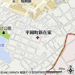 兵庫県加古川市平岡町新在家2046-1周辺の地図