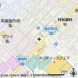 甲羅グループカルビ一丁豊橋店周辺の地図