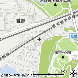 静岡県袋井市愛野2479周辺の地図