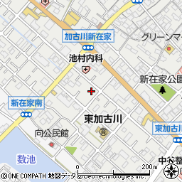 兵庫県加古川市平岡町新在家405周辺の地図
