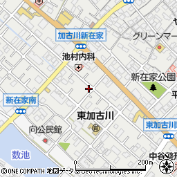 兵庫県加古川市平岡町新在家405-1周辺の地図