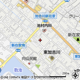 兵庫県加古川市平岡町新在家413-7周辺の地図