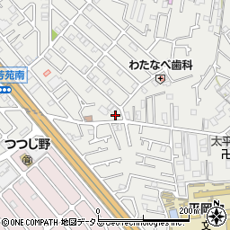 兵庫県加古川市平岡町新在家1745-155周辺の地図