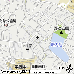 兵庫県加古川市平岡町新在家1869-1周辺の地図