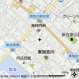 兵庫県加古川市平岡町新在家406-5周辺の地図