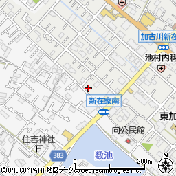 兵庫県加古川市平岡町新在家473-14周辺の地図