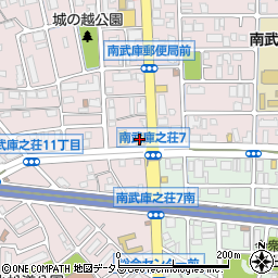 ロイヤルホスト 武庫之荘店周辺の地図
