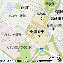 高砂市立高砂小学校周辺の地図