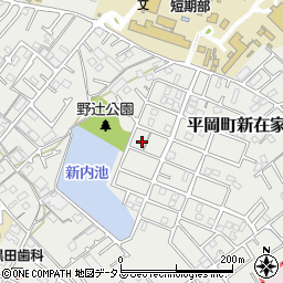兵庫県加古川市平岡町新在家1958-96周辺の地図