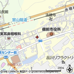 株式会社サン・エイ　岡山営業所周辺の地図