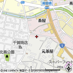 愛知県豊橋市飯村町茶屋67周辺の地図