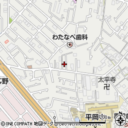 兵庫県加古川市平岡町新在家1829-5周辺の地図