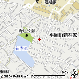 兵庫県加古川市平岡町新在家1958-106周辺の地図