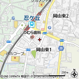 笠神マンション周辺の地図