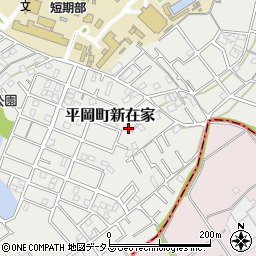 兵庫県加古川市平岡町新在家2061-5周辺の地図