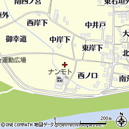 京都府木津川市山城町上狛追越周辺の地図