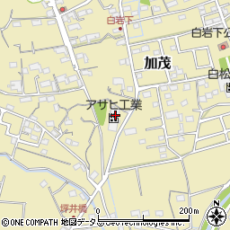 静岡県菊川市加茂850周辺の地図