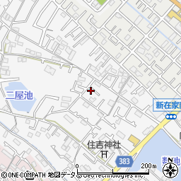 兵庫県加古川市野口町二屋253-8周辺の地図