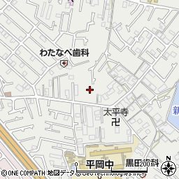兵庫県加古川市平岡町新在家1851-6周辺の地図