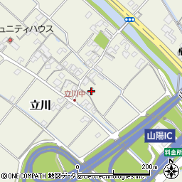 岡山県赤磐市立川772周辺の地図