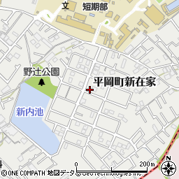 兵庫県加古川市平岡町新在家2066-43周辺の地図