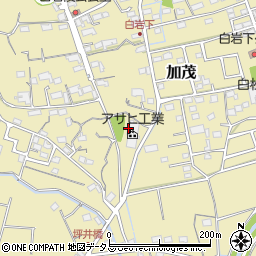 静岡県菊川市加茂899周辺の地図