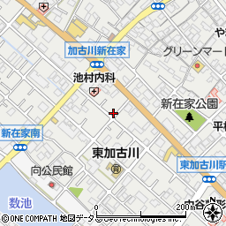 兵庫県加古川市平岡町新在家404-1周辺の地図