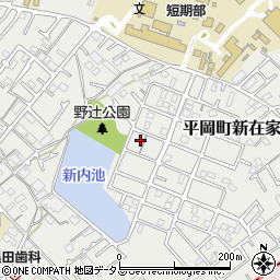 兵庫県加古川市平岡町新在家1958-100周辺の地図