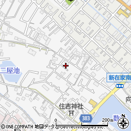 兵庫県加古川市野口町二屋253-6周辺の地図