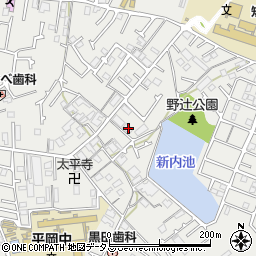 兵庫県加古川市平岡町新在家2135-1周辺の地図