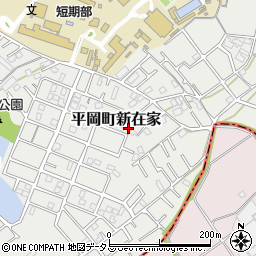 兵庫県加古川市平岡町新在家2061-43周辺の地図