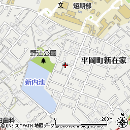 兵庫県加古川市平岡町新在家1958-105周辺の地図