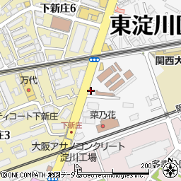 ＥＮＥＯＳ上新庄ＳＳ周辺の地図