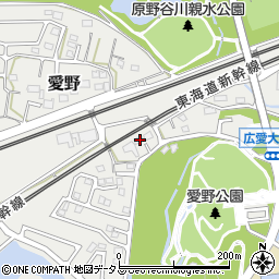 静岡県袋井市愛野2467周辺の地図