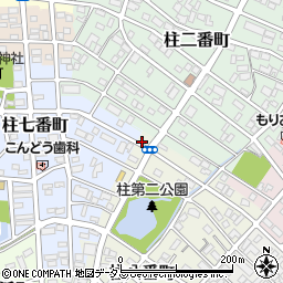 愛知県豊橋市柱八番町15周辺の地図