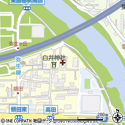 兵庫県尼崎市額田町21-3周辺の地図