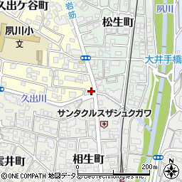 アンジェリック夙川店周辺の地図
