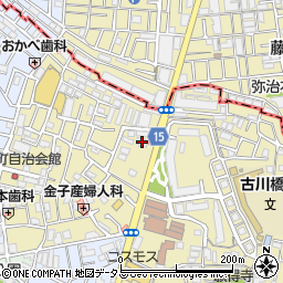 大阪府門真市大倉町30-10周辺の地図