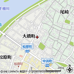 兵庫県赤穂市大橋町6-5周辺の地図