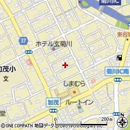 静岡県菊川市加茂5491周辺の地図