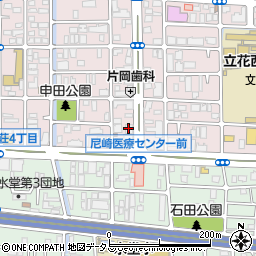 サンロード武庫之荘周辺の地図