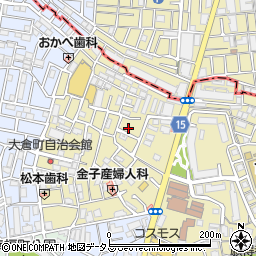 大阪府門真市大倉町29-14周辺の地図