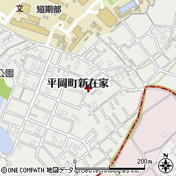 兵庫県加古川市平岡町新在家2061-44周辺の地図