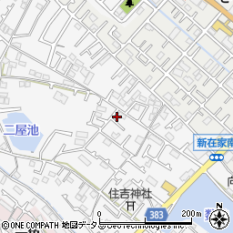 兵庫県加古川市野口町二屋253-4周辺の地図