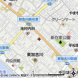 読売新聞東加古川ＹＣ周辺の地図