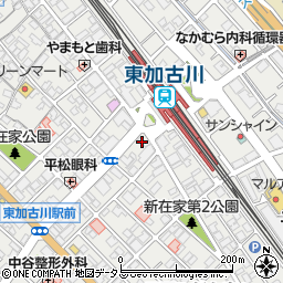 ライオンズビル周辺の地図