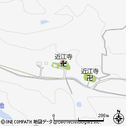 近江寺周辺の地図